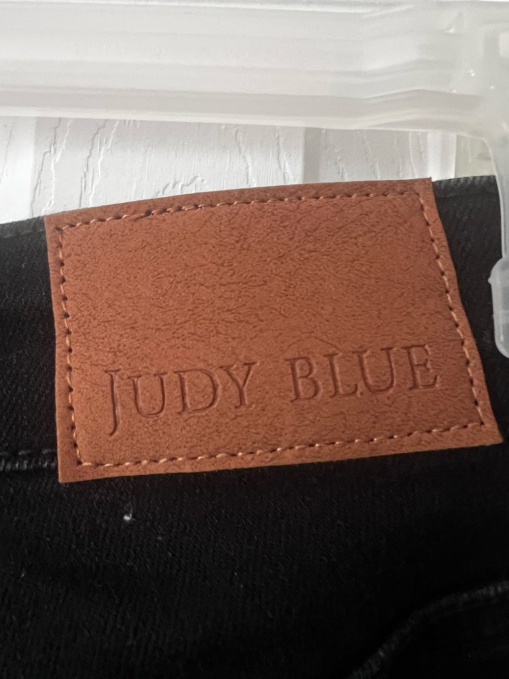 Judy Blue Black High-Rise Wide-Leg Jeans - Picture 9 of 9